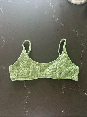 triangl swimwear Light Green bikini top